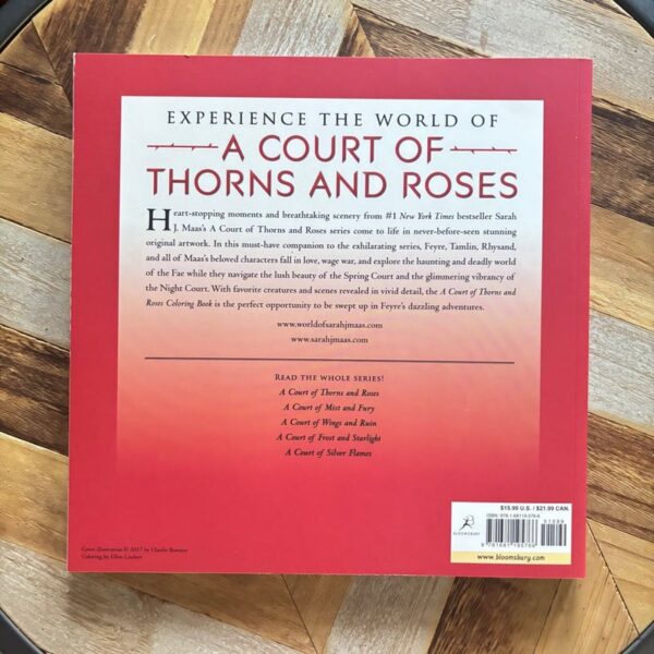 A Court of Thorns and Roses Coloring Book - Image 3