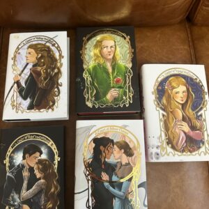 Acotar special edition set sprayed edges sarah j maas