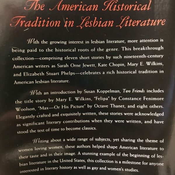 Two Friends and Other 19th-Century American Lesbian Stories - Image 2