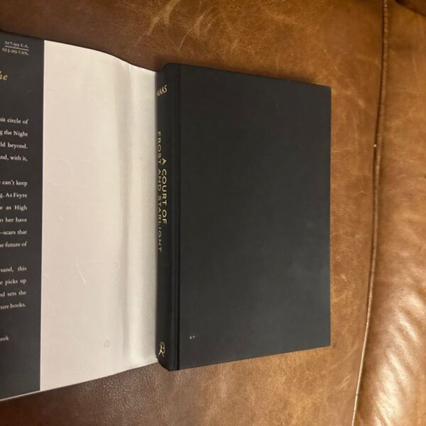 a court of frost and starlight first edition with special edition dust jacket - Image 4