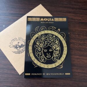 Fairyloot Medusa Iron-On Patch