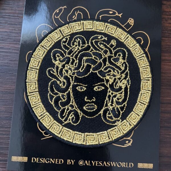 Fairyloot Medusa Iron-On Patch - Image 3