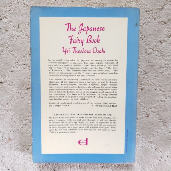 The Japanese Fairy Book (Dover Edition, 1967) - Image 4