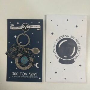 The Raven Cycle: 300 Fox Way Keychain