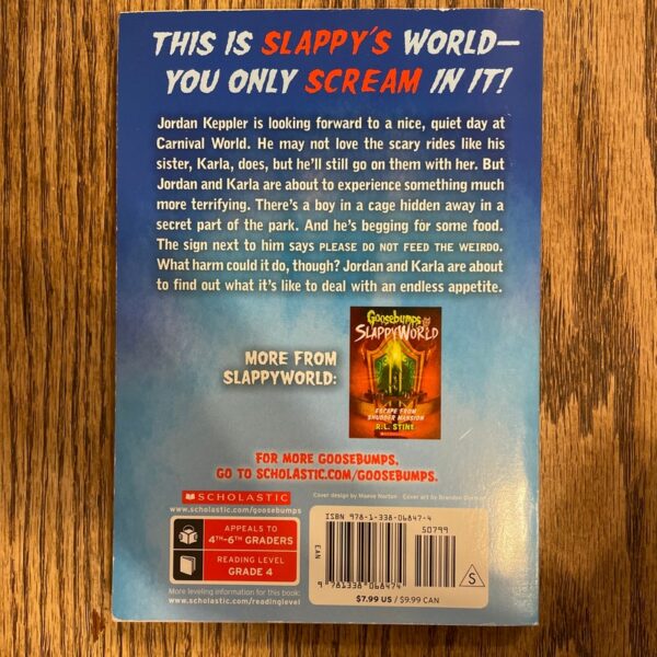 Please Do Not Feed the Weirdo (Goosebumps SlappyWorld #4) - Image 2
